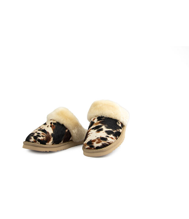 Warmbat Collie Print Cow Black
