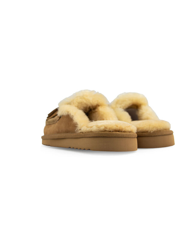 Warmbat Temora Tassels Beige Suede