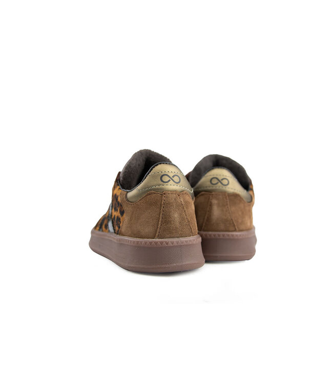 Hip Sneaker Naturel Panter Combi
