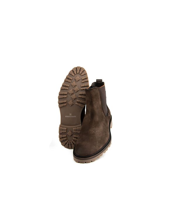 Berkelmans Chelsea Paletti Dark Brown Suède