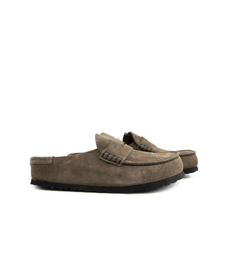 Birkenstock Birkenstock Naples Wrapped Concrete Gray Regular