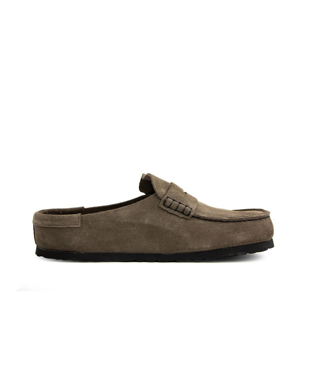 Birkenstock Naples Wrapped Concrete Gray Regular