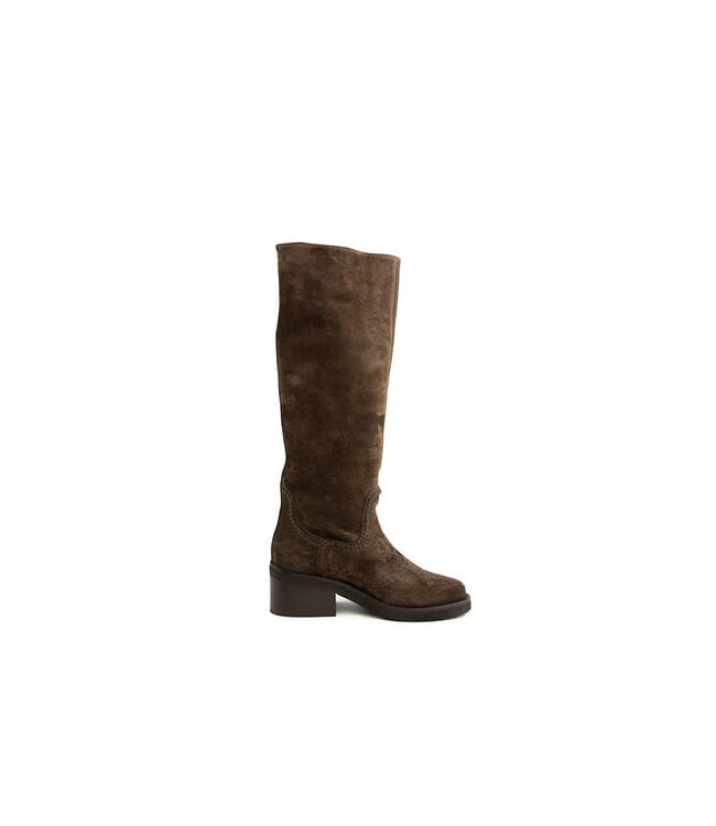 Nubikk Cassy Boot Dark Brown Suede