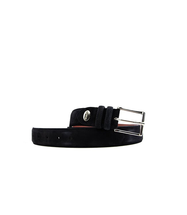 Greve Riem Dark Blue Suede