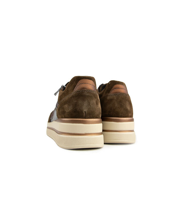 Waldlaufer Sneaker Luana Cognac Khaki