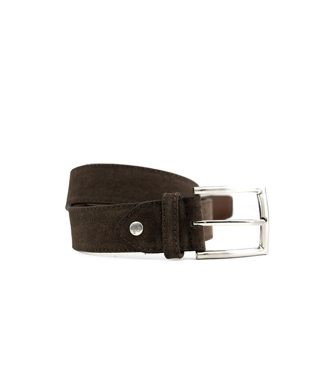 Job Riem Donkerbruin Suede