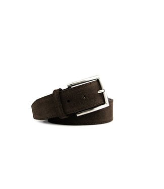 Job Riem Donkerbruin Suede