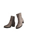 Footnotes Enkellaars Babs Phython Dark Brown