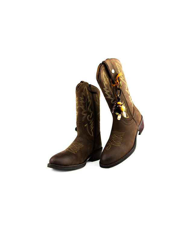 Develab Western Laars Dark Brown