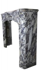 Maison Leon Van den Bogaert Feiner französischer Régence-Kamin aus Marmor