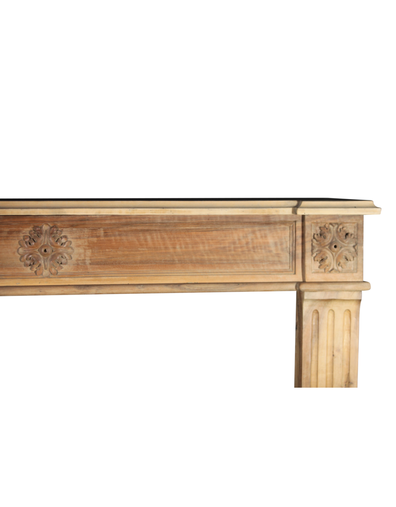 French Rustic Fireplace Surround In Oak