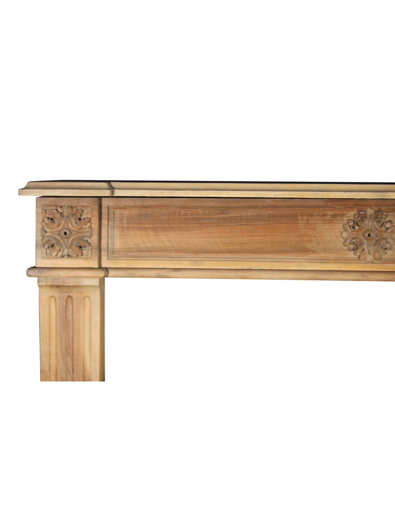 French Rustic Fireplace Surround In Oak