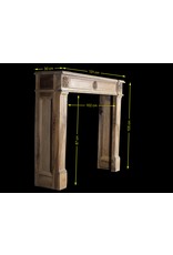 French Rustic Fireplace Surround In Oak