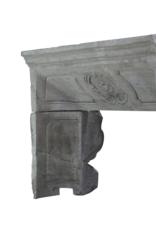 Maison Leon Van den Bogaert 18Th Century Period French Country Limestone Fireplace Interior