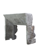 Maison Leon Van den Bogaert 18Th Century Period French Country Limestone Fireplace Interior