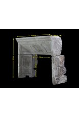 Maison Leon Van den Bogaert 18Th Century Period French Country Limestone Fireplace Interior