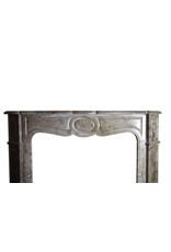Maison Leon Van den Bogaert Petite Cheminée Ornementale Pompadour Vintage, France