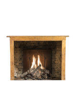 Maison Leon Van den Bogaert Rustic Farmhouse Fireplace in Oak