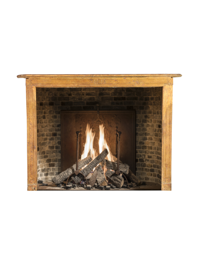 Rustic Farm House fireplace in oak The Antique Fireplace Bank