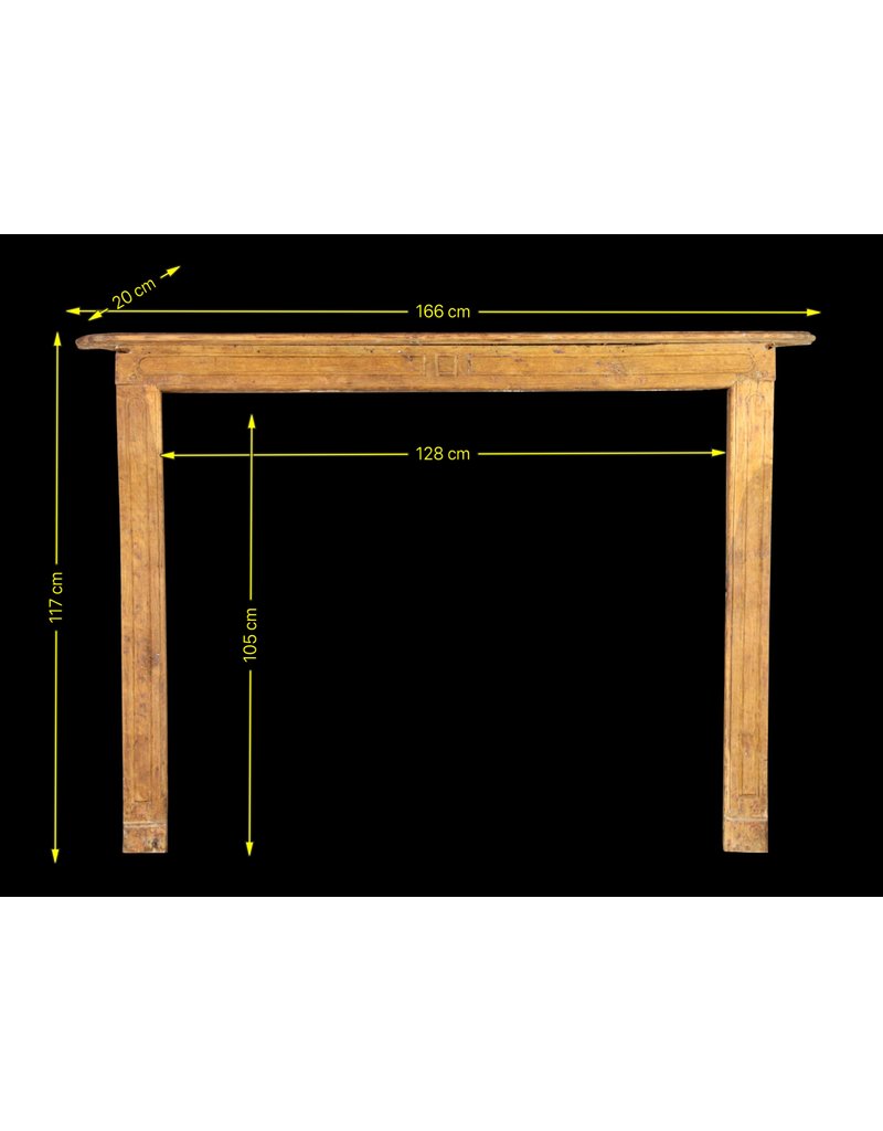 Maison Leon Van den Bogaert Rustic Farmhouse Fireplace in Oak