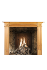 Classic British Fine Pine Fireplace Surround