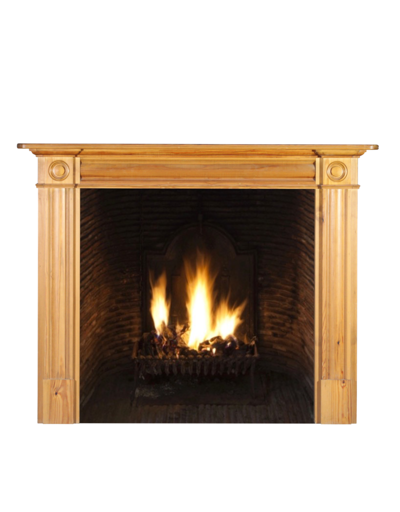 Classic British Fine Pine Fireplace Surround