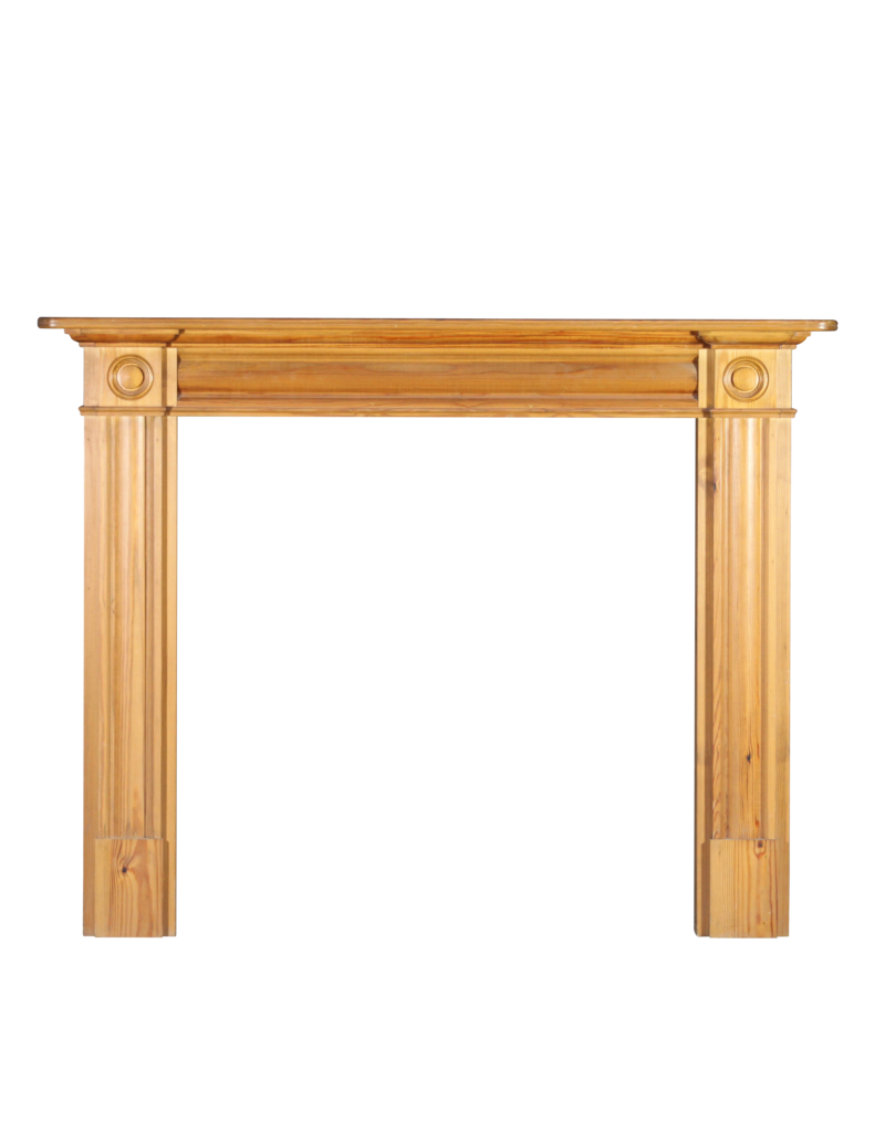 Classic British Fine Pine Fireplace Surround