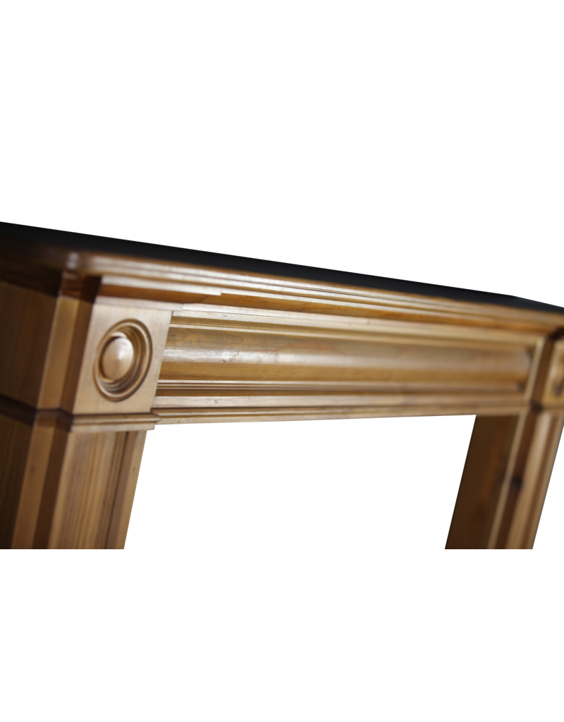 Classic British Fine Pine Fireplace Surround