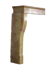 Maison Leon Van den Bogaert Small Chimney Piece For Eclectic Timeless Interiors