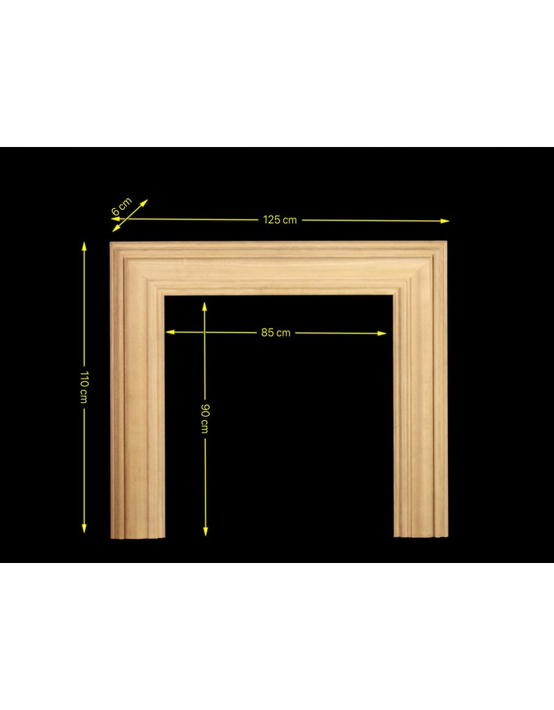 Oak Bolection For Square Firebox