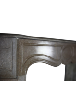 Brown Buxy French Marble Small Fireplace Surround