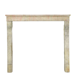 Small French Country Vintage Fireplace Surround