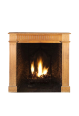 Small Country Wooden Fireplace Mantle