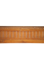 Small Country Wooden Fireplace Mantle