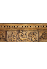 Maison Leon Van den Bogaert Feine englische Kiefernholz-Kaminmaske