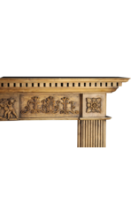 Fine English Pine Fireplace Surround