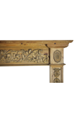 Fine English Pine Fireplace Surround