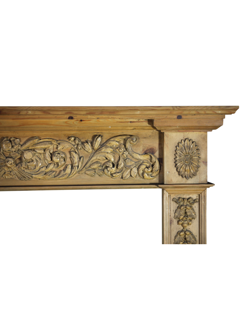 Fine English Pine Fireplace Surround