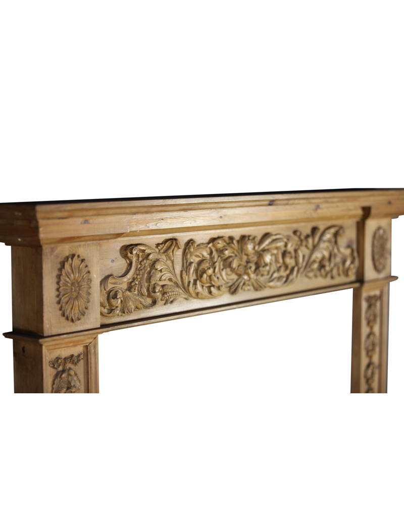 Fine English Pine Fireplace Surround