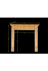 Fine English Pine Fireplace Surround