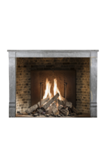 French Antique Fireplace Surround In Bicolor Stone