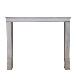 Maison Leon Van den Bogaert Fine Rustic Limestone Antique Fireplace Surround