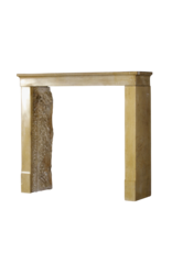 Honig Farbe Französisch Kalkstein Antike Kaminmaske