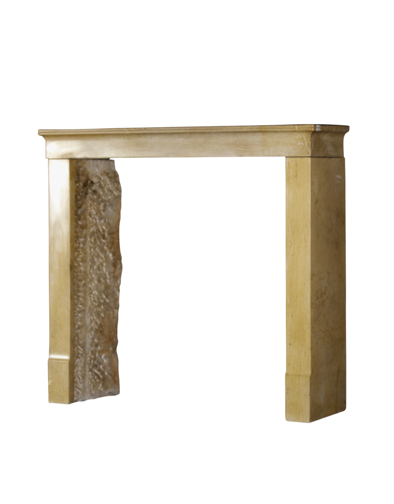Maison Leon Van den Bogaert Antieke Franse Beige Stenen Schouw