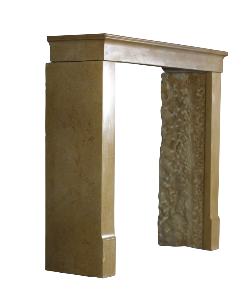 Maison Leon Van den Bogaert Antieke Franse Beige Stenen Schouw
