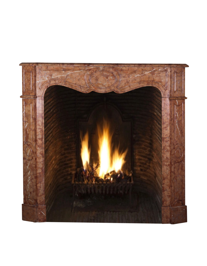 Maison Leon Van den Bogaert Petite cheminée Pompadour en marbre