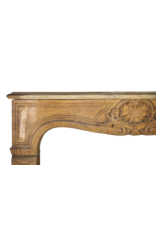 Maison Leon Van den Bogaert Kleine klassische Kaminmaske aus Eichenholz