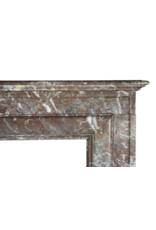 Brown Belgian Marble Fireplace Mantle