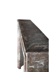 Brown Belgian Marble Fireplace Mantle