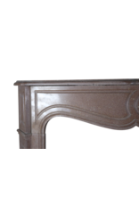 French Pompadour Style Vintage Fireplace Surround